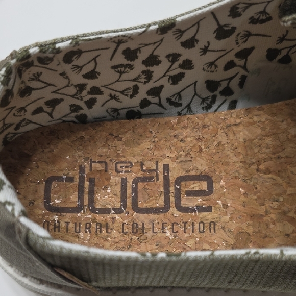 Hey Dude Wendy Chambray Sage Size 11 Womens - Picture 10 of 11